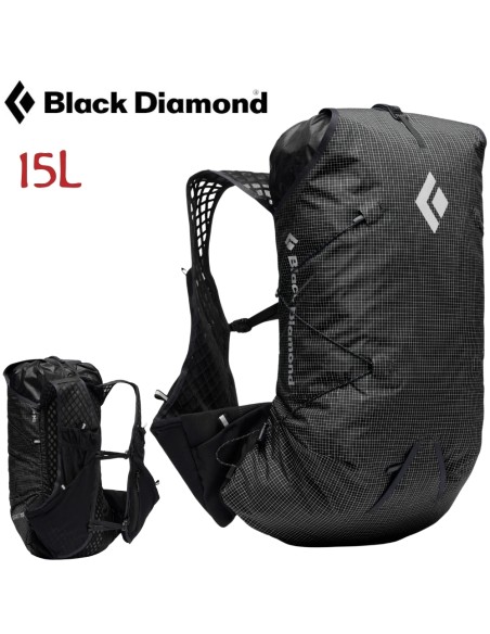 Distance 15L ( Black ) - Mochila ligera para alpinismo - Black Diamond