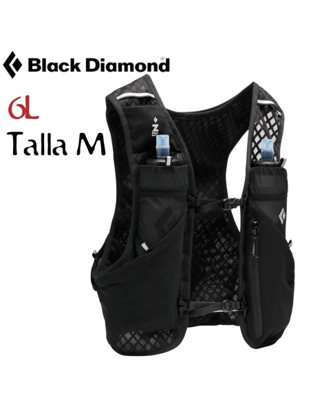 Distance 6L Hydration Vest M ( Black ) Mochila de hidratacion - Black Diamond