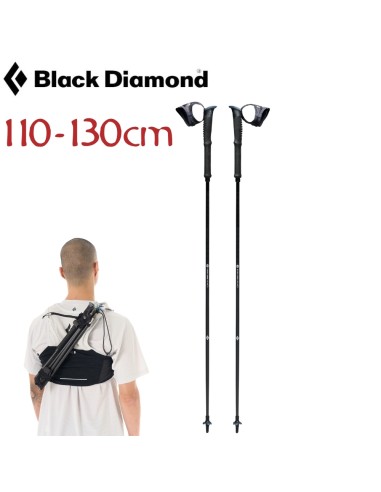 Distance carbon Z FKT poles (par) - Bastones running ultraligeros - Black Diamond