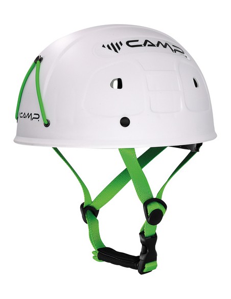 rockstar - casco versátil y sólido (53-62cm white) - camp