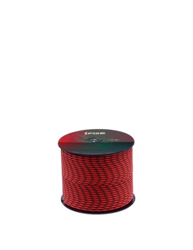 Cordino auxiliar 3mm (por metros) (Negro/Rojo) - Fixe