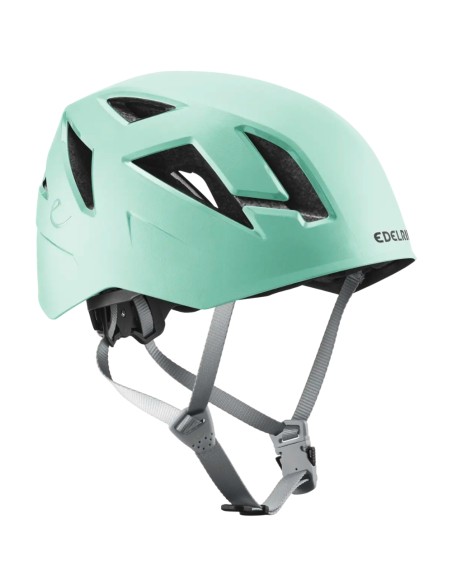 pack arnés jay iii (green-pepper) + casco zodiac - edelrid