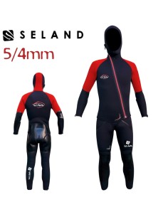 Zalama (Negro/Rojo) - Nepreno 2 piezas para barranquismo - Seland