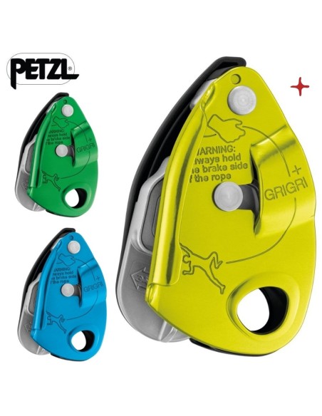 Grigri Plus (Nuevo modelo) - Asegurador autoblocante con antipanico -Petzl