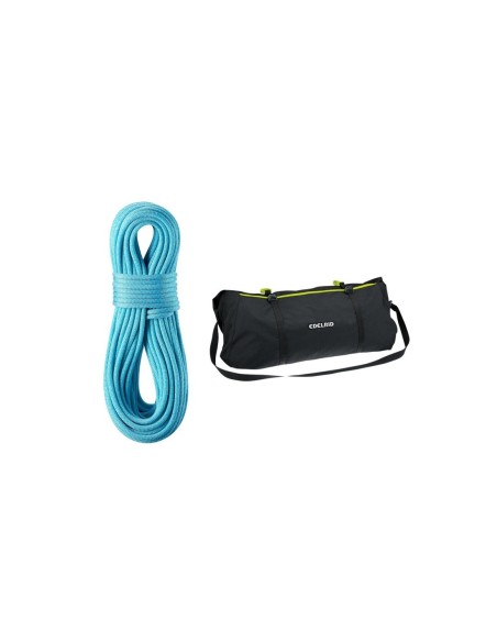Pack Grigri PLUS + cuerda Edelrid Boa (70m) +bolsa liner