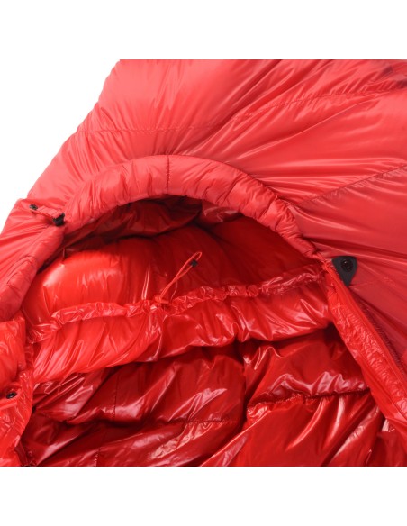 Radical 12Z  Regular (Red) -  Saco de dormir ultraligero de pluma 900 FP - Pajak