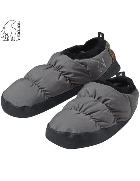 Hermod Down Slippers (Bungy Cord) - Zapatillas descanso de pluma - Nordisk