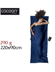 Travel Sheet (Microfibra), 220x90cm (Twilight Blue)- Saco sabana para saco de dormir - Cocoon