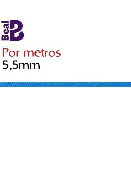 Cordino Dyneema 5,5mm Azul (Por metros) - Beal