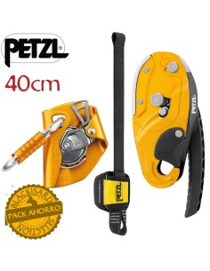 Pack ahorro Rig con asap y asap sorber de Petzl