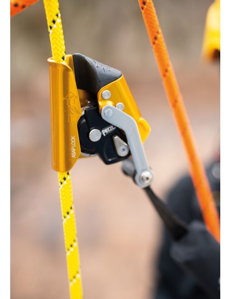 ASAP LOCK - Anticaidas deslizante con funcion bloqueo - Petzl