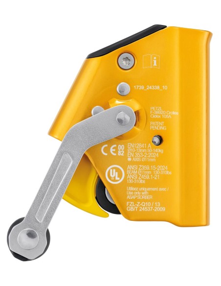 ASAP LOCK - Anticaidas deslizante con funcion bloqueo - Petzl