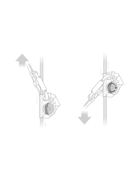 ASAP - Anticaidas deslizante para cuerda - Petzl