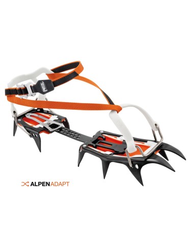 Pack Crampones Vasak Leverlock Universel + piolet Edge pala - Petzl / Singing Rock