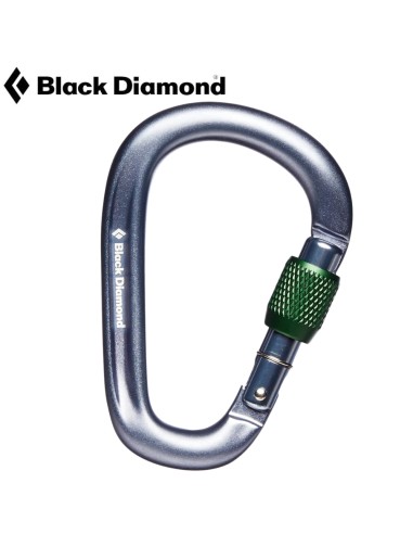 Mosquetón Pearlock Screwgate - Mosquetón de rosca ultraversátil -  Black Diamond