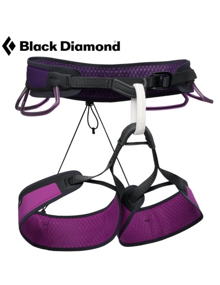 Arnés Zone Men (Piton Purple) - Arnes para escalada - Black diamond