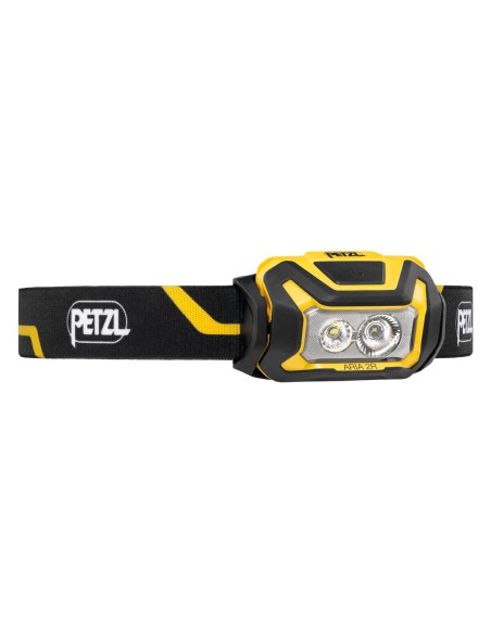 Aria 2R (Negro/Amarillo) - Luz frontal estanca (IP67) de 625 lumens - Petzl