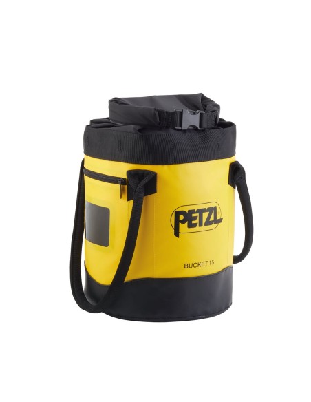 Bucket 15L (Amarillo) - Saca autoportante de pequeña capacidad - Petzl