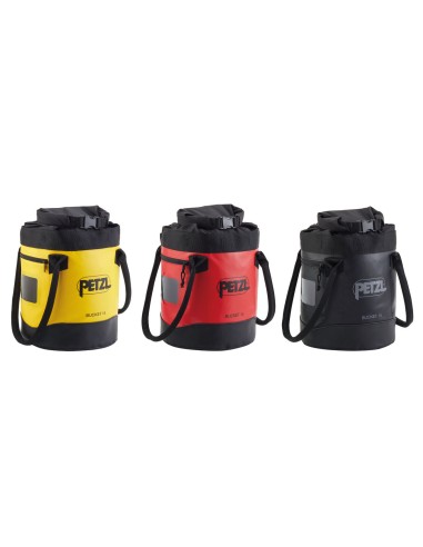 Bucket 15L (Amarillo) - Saca autoportante de pequeña capacidad - Petzl