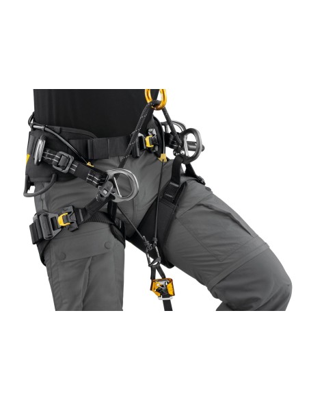Kit Knee Ascent - Kit completo para ascenso en técnica SRS, integrable en un arnés de poda - Petzl