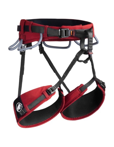 Ophir 3 slyde Women 2.0 (Dark Mammut Red/strata) - Arnes escalada polivalente para mujer - Mammut