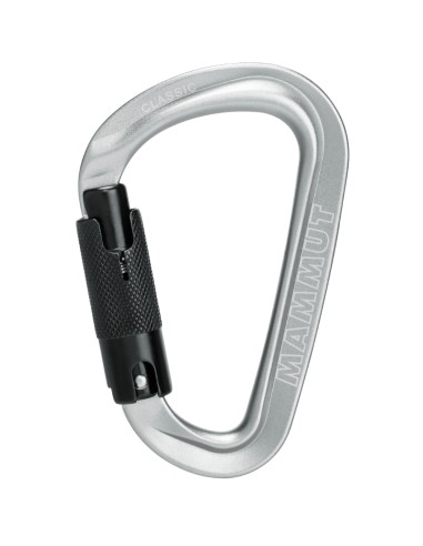 Mosquetón Classic HMS Twist Lock Plus (Light Grey) - Mammut