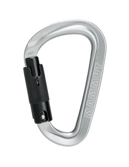 Mosquetón Classic HMS Twist Lock Plus (Light Grey) - Mammut