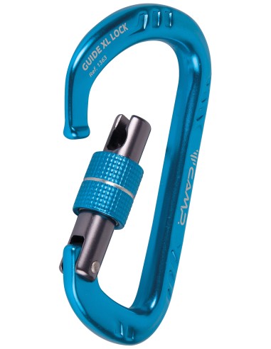 Guide XL Lock (Blue) - Mosquetón de elevada carga de rotura - Camp