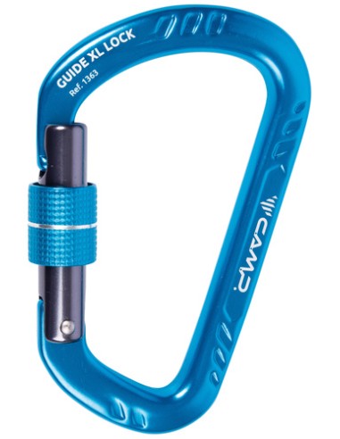 Guide XL Lock (Blue) - Mosquetón de elevada carga de rotura - Camp