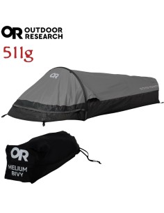 Helium UL Bivy Light Pewter- Vivac minimalista y ultraligero 1 persona - Outdoor Research