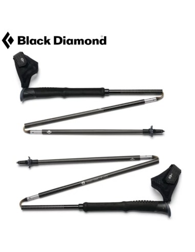 Distance carbon Z FKT poles (par) - Bastones running ultraligeros - Black Diamond