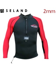 Onis Roja - Chaquetilla neopreno 2mm para barranquismo - Seland