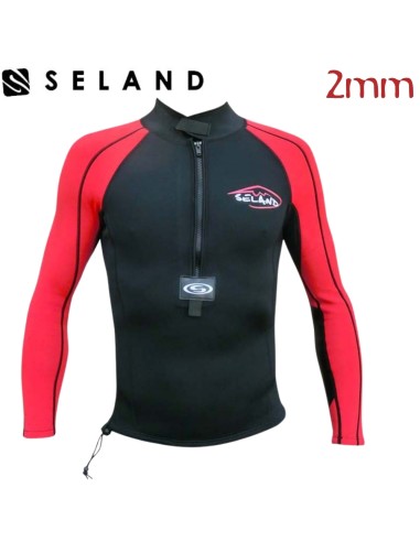 Onis Roja - Chaquetilla neopreno 2mm para barranquismo - Seland
