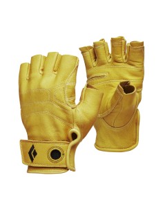 Half Stone Gloves (Beeswax) - Guantes ferrata de piel - Black Diamond 2