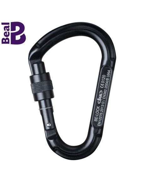 Be lock a vis ( Black ) - Mosqueton HMS - Beal