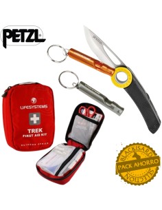 Pack botiquín, silbato y navaja - Edelrid/Petzl/LifeSystems