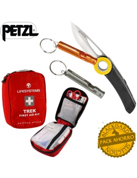 Pack botiquín, silbato y navaja - Edelrid/Petzl/LifeSystems