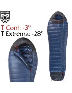 Core 550 Regular (Blue) -  Saco de dormir de pluma - Pajak