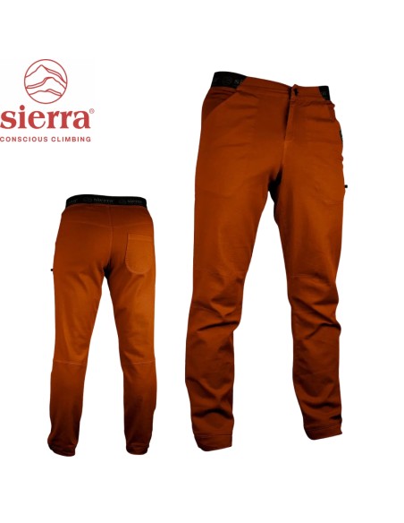 Albarra Pant (Chocolate) - Pantalón largo escalada - Sierra