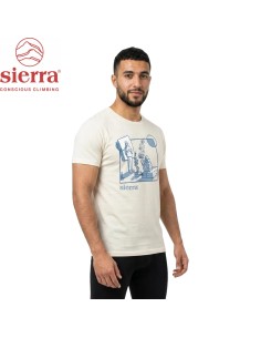T-shirt Men Coffee Climb (Natural Raw) - Camiseta manga corta -  Sierra