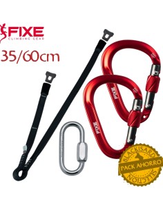 pack cabo doble anclaje rosca - fixe / rock empire