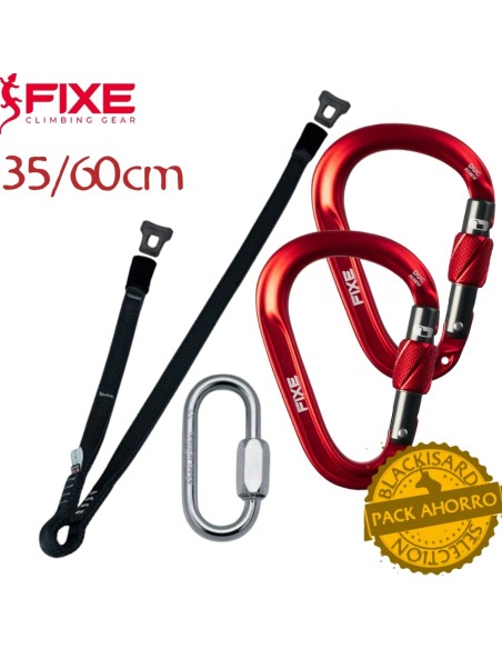 pack cabo doble anclaje rosca - fixe / rock empire