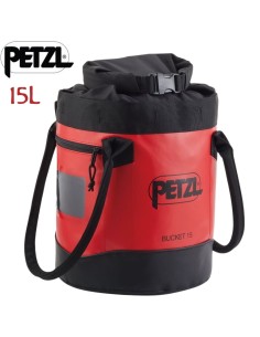 Bucket 15L (Rojo) - Saca autoportante de pequeña capacidad - Petzl