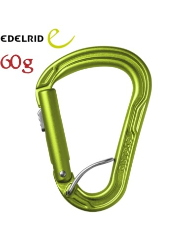 HMS Strike Slider FG II (Oasis) - Mosqueton HMS seguridad con slider - Edelrid