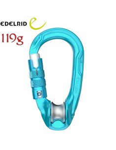 Maxiom Rig Triple - Mosquetón con polea y cierre tres movimientos - Edelrid