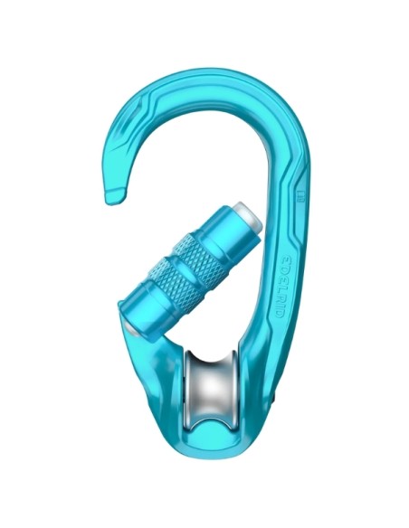 Maxiom Rig Triple - Mosquetón con polea y cierre tres movimientos - Edelrid