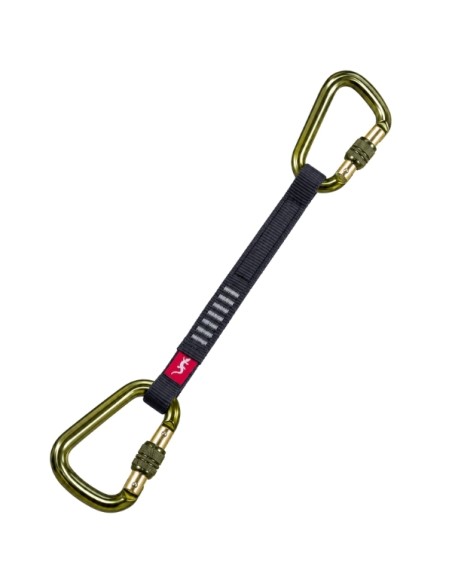 Pack cabo de unión barranquismo - Cabo de 30cm para unir puntos de reunion en barranquismo