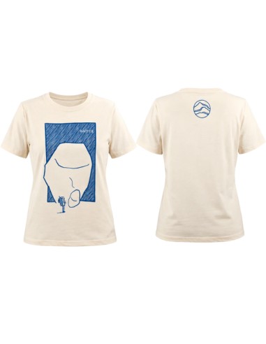 T-shirt Woman Bpassion (Natural Raw) - Camiseta manga corta -  Sierra
