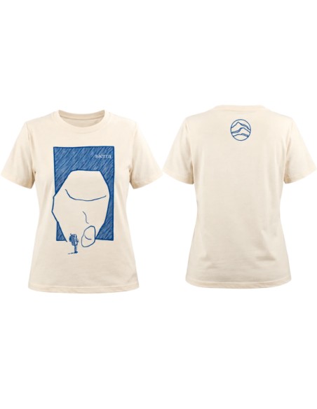 T-shirt Woman Bpassion (Natural Raw) - Camiseta manga corta -  Sierra
