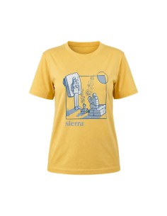 T-shirt Woman Coffee climb (Nispero) - Camiseta manga corta -  Sierra 2